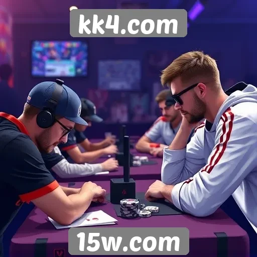 Plataforma kk4.com oferece torneios semanais